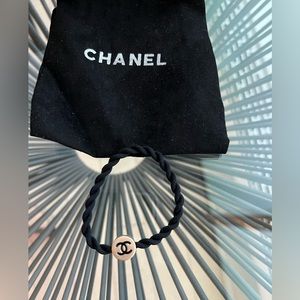 Chanel braided hair elastic